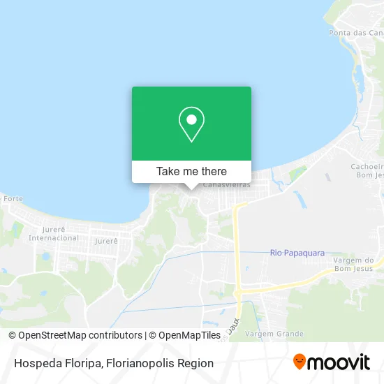 Hospeda Floripa map