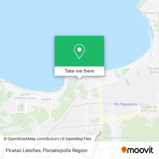 Piratas Lanches map