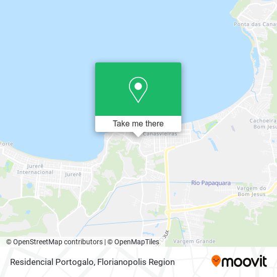 Residencial Portogalo map