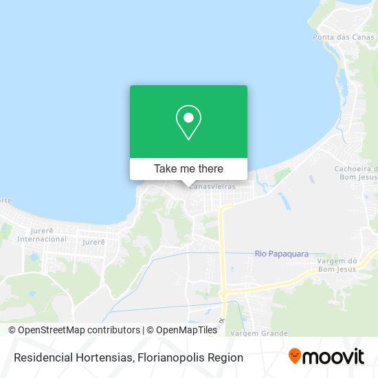 Residencial Hortensias map