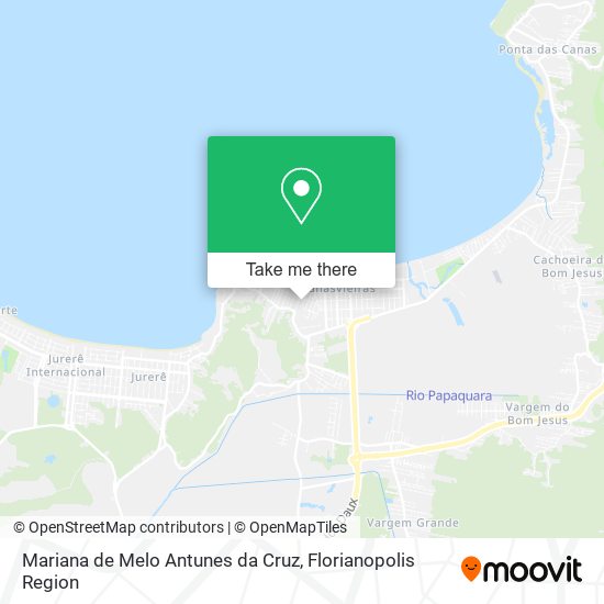 Mariana de Melo Antunes da Cruz map