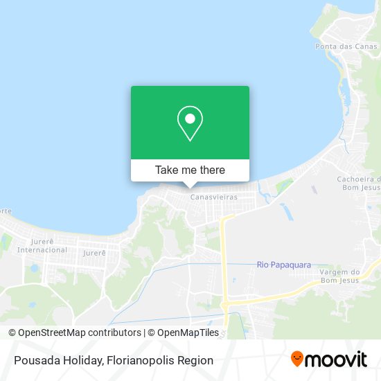 Pousada Holiday map