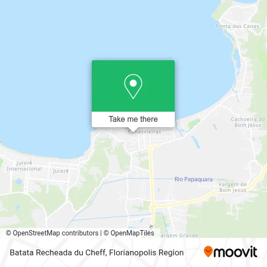 Batata Recheada du Cheff map