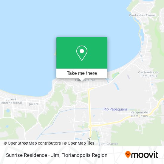 Sunrise Residence - Jlm map