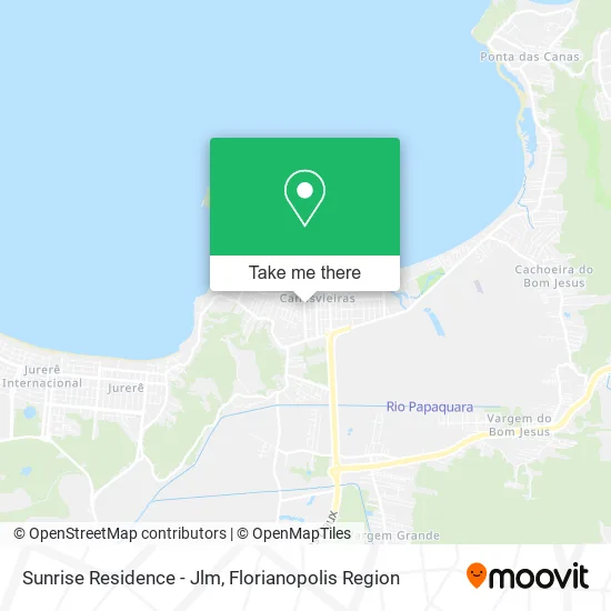Sunrise Residence - Jlm map