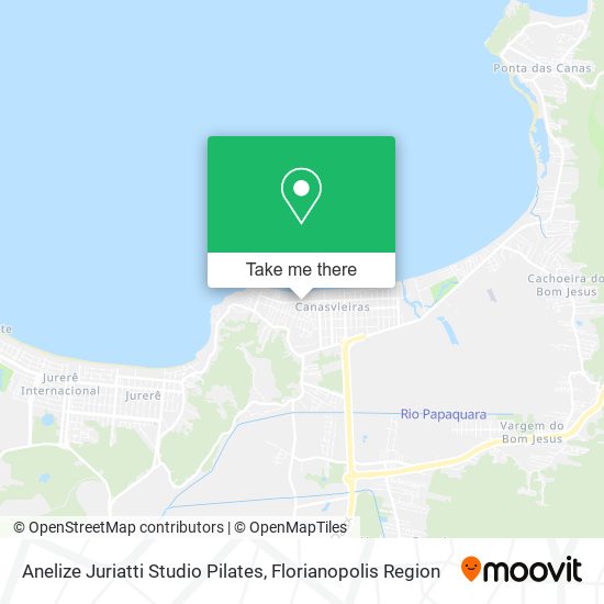 Anelize Juriatti Studio Pilates map