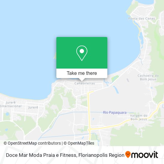 Doce Mar Moda Praia e Fitness map