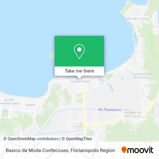 Basico da Moda Confeccoes map