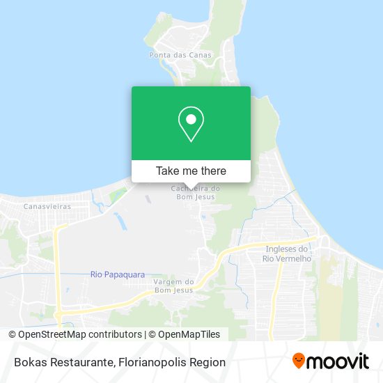 Bokas Restaurante map