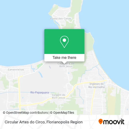 Circular Artes do Circo map