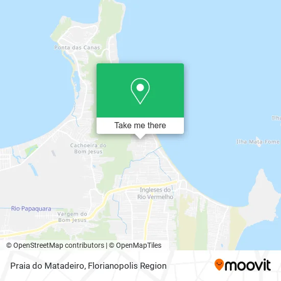 Praia do Matadeiro map