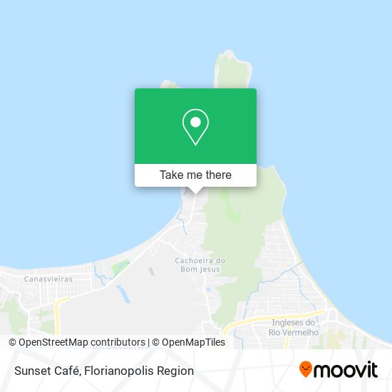 Sunset Café map