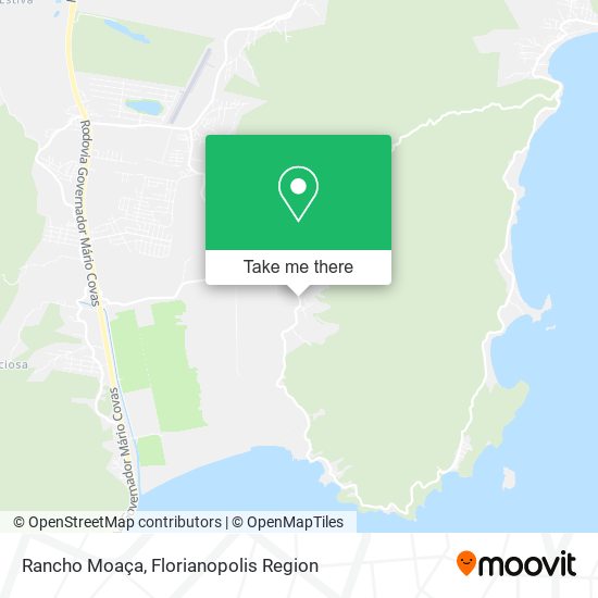 Rancho Moaça map