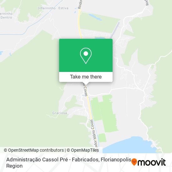 Administração Cassol Pré - Fabricados map