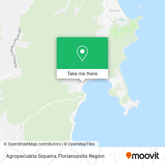 Agropecuária Siqueira map