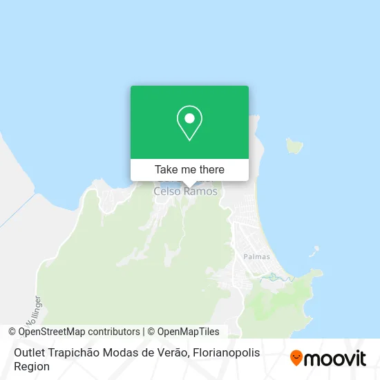 Outlet Trapichão Modas de Verão map
