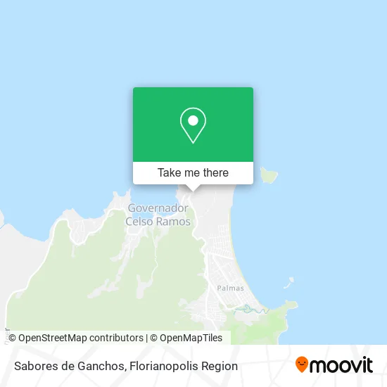Sabores de Ganchos map
