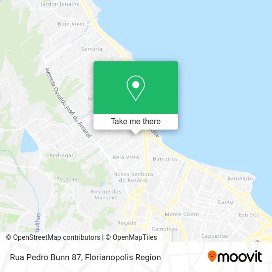 Rua Pedro Bunn 87 map