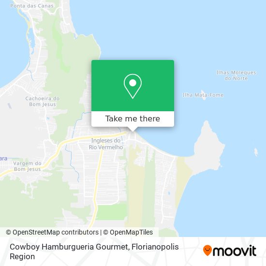 Cowboy Hamburgueria Gourmet map