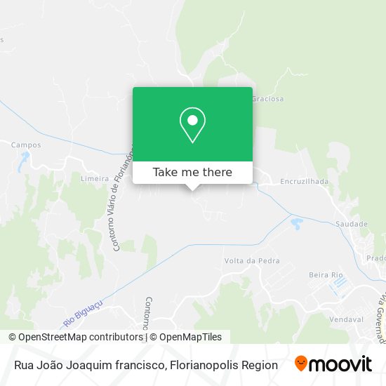 Rua João Joaquim francisco map