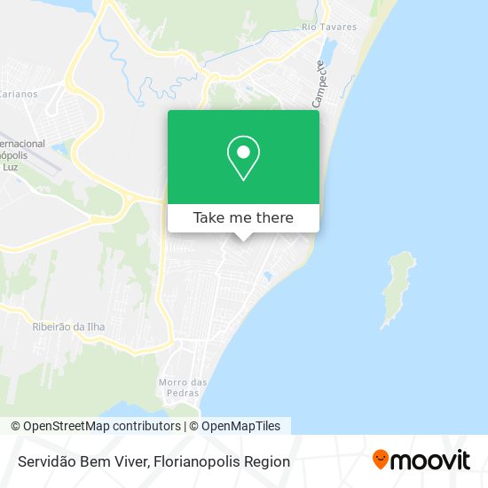 Servidão Bem Viver map