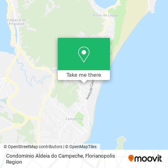 Condomínio Aldeia do Campeche map