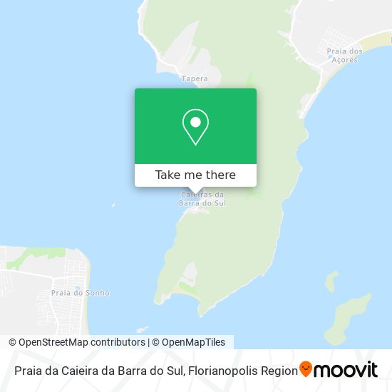 Praia da Caieira da Barra do Sul map