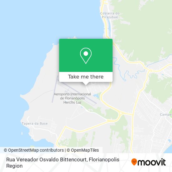 Rua Vereador Osvaldo Bittencourt map