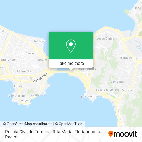 Policia Civil do Terminal Rita Maria map