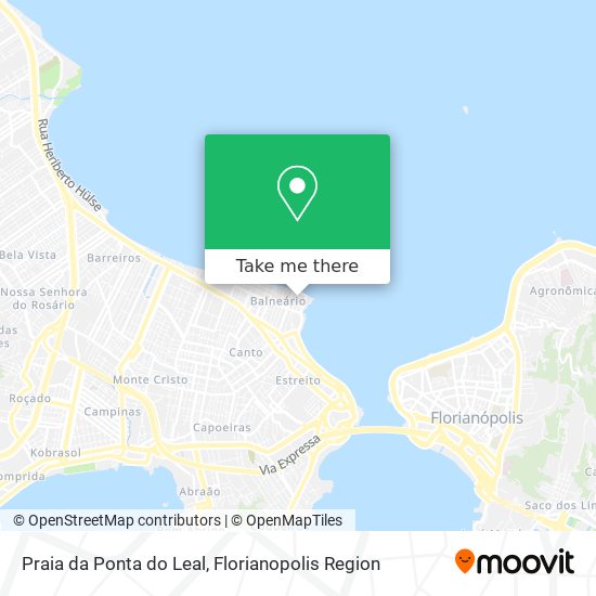 Praia da Ponta do Leal map