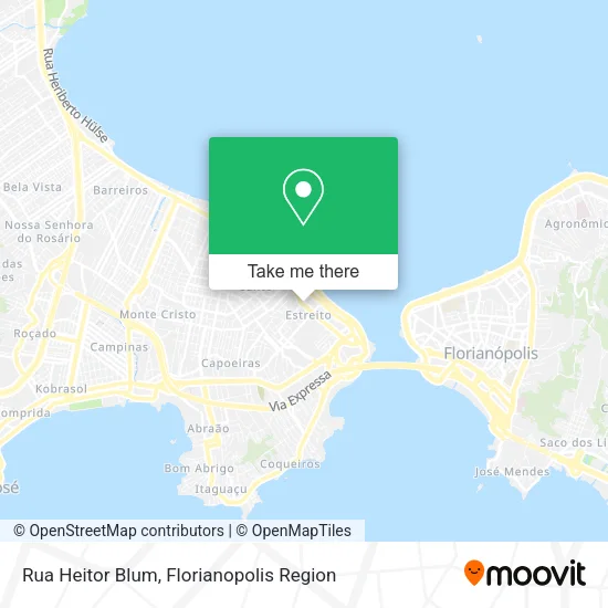 Rua Heitor Blum map