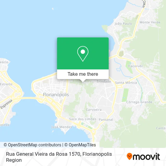 Rua General Vieira da Rosa 1570 map