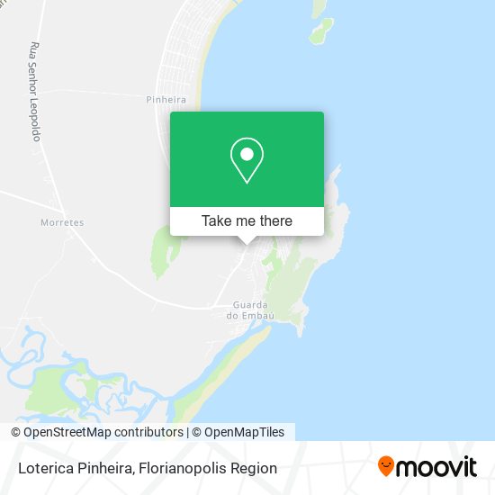 Loterica Pinheira map