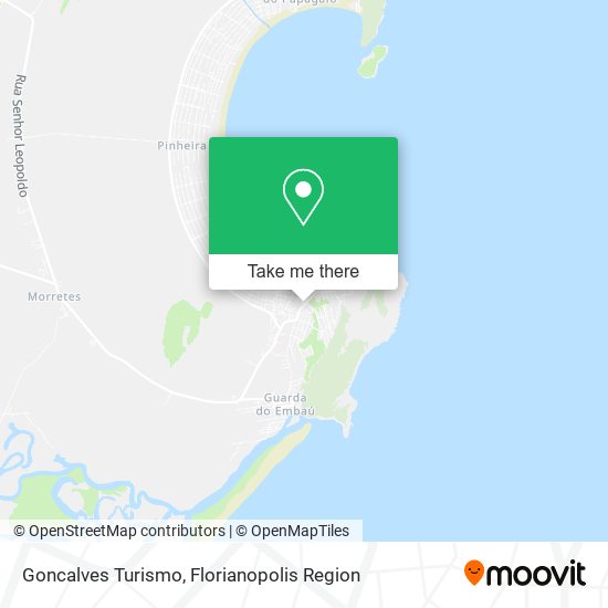 Goncalves Turismo map