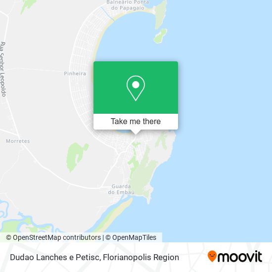 Dudao Lanches e Petisc map