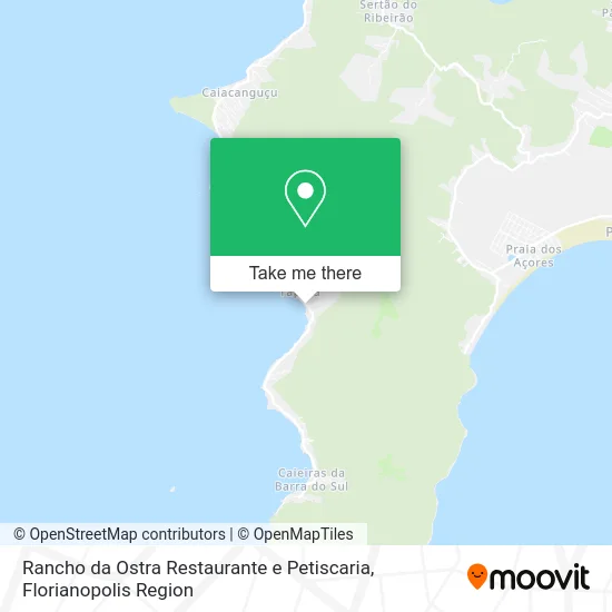Rancho da Ostra Restaurante e Petiscaria map