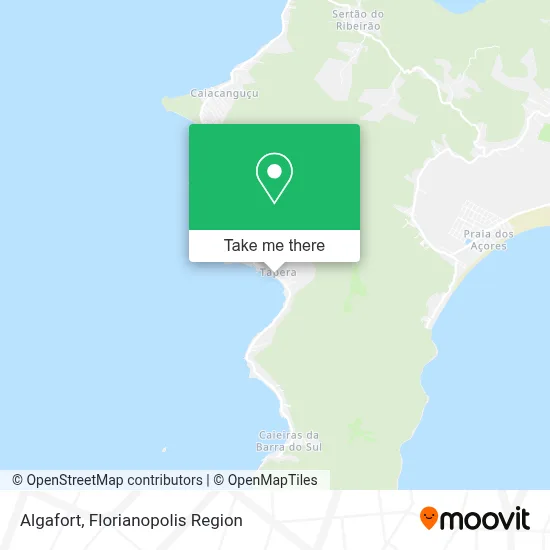 Algafort map