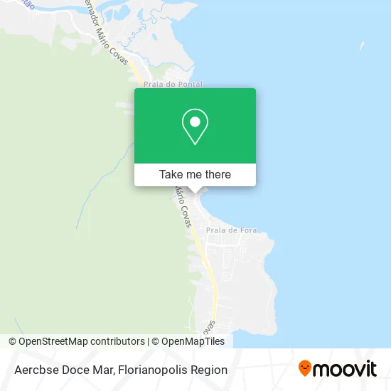 Aercbse Doce Mar map