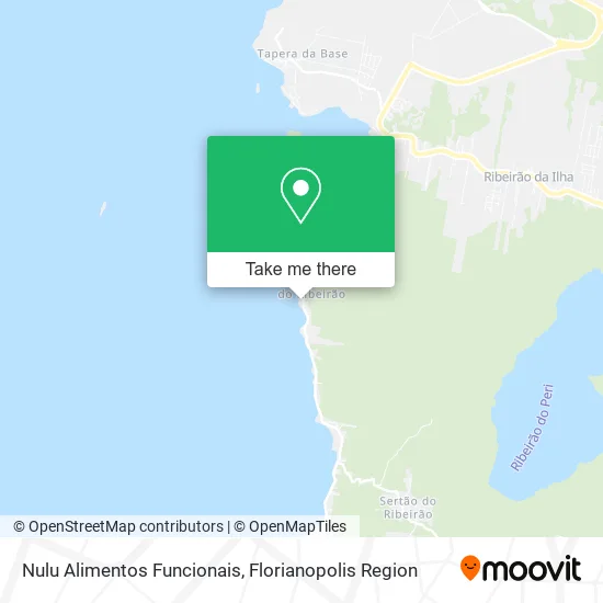 Nulu Alimentos Funcionais map