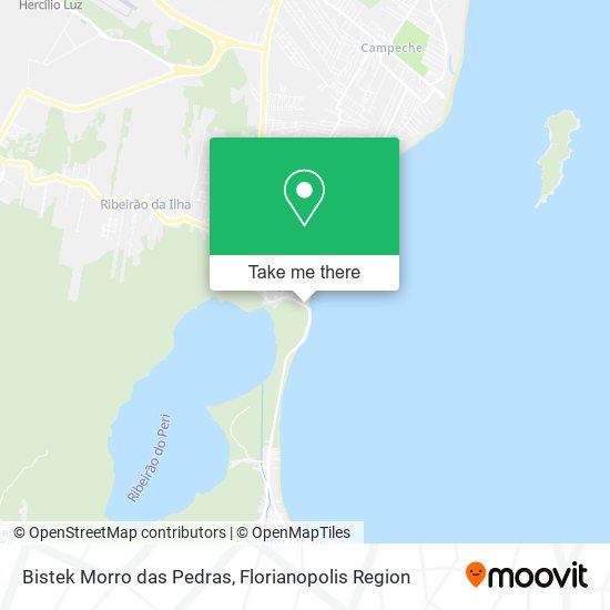 Bistek Morro das Pedras map