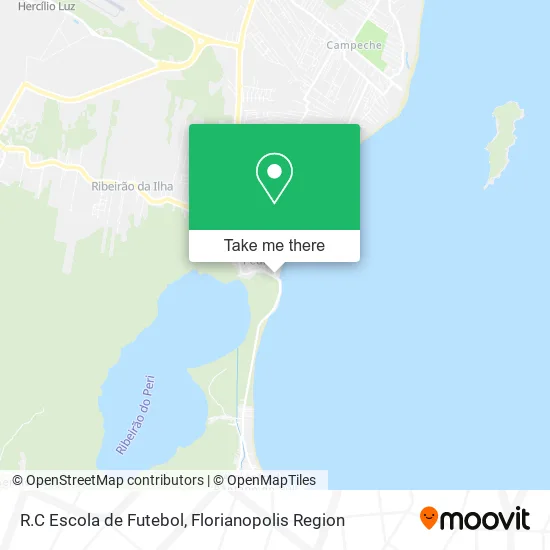 R.C Escola de Futebol map