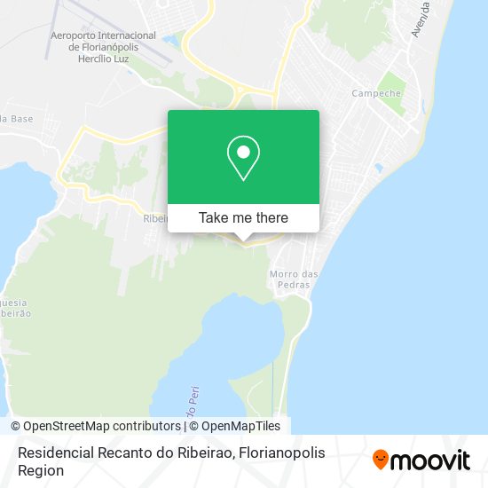 Residencial Recanto do Ribeirao map