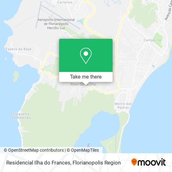 Residencial Ilha do Frances map