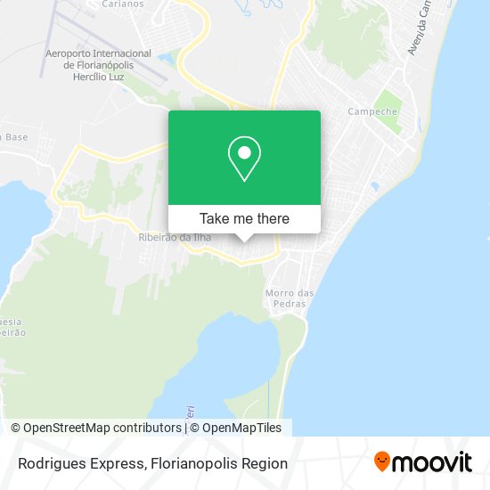 Rodrigues Express map