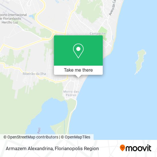 Armazem Alexandrina map