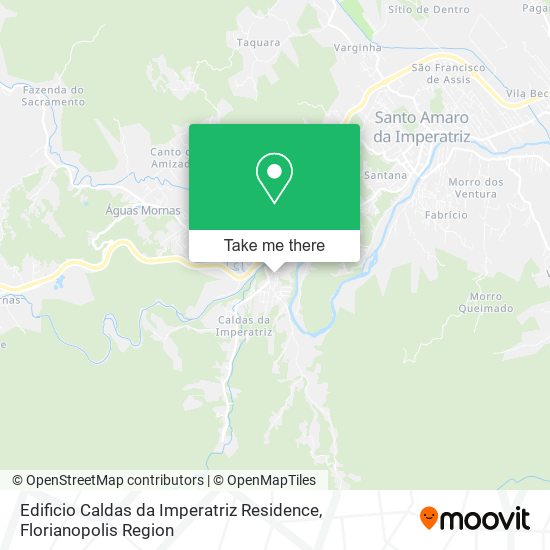 Edificio Caldas da Imperatriz Residence map