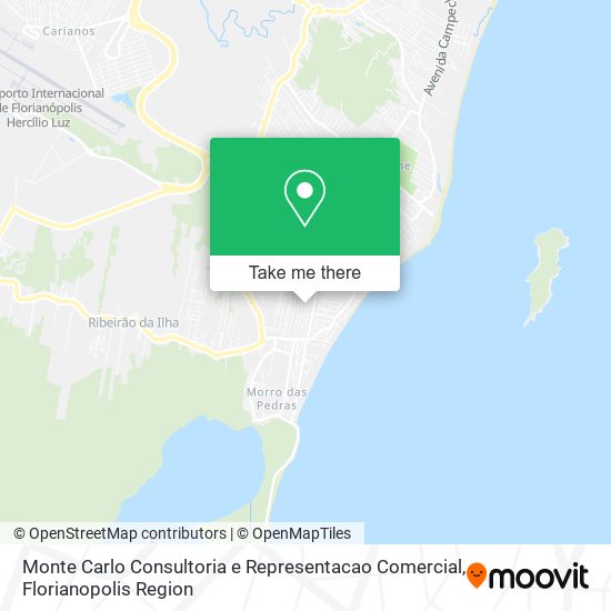 Monte Carlo Consultoria e Representacao Comercial map