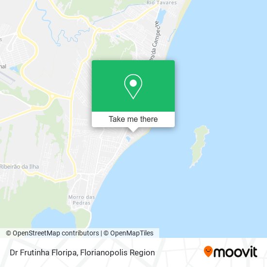 Dr Frutinha Floripa map
