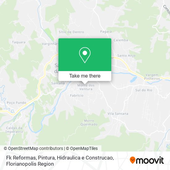 Fk Reformas, Pintura, Hidraulica e Construcao map