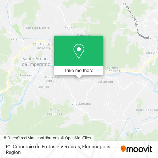 R1 Comercio de Frutas e Verduras map